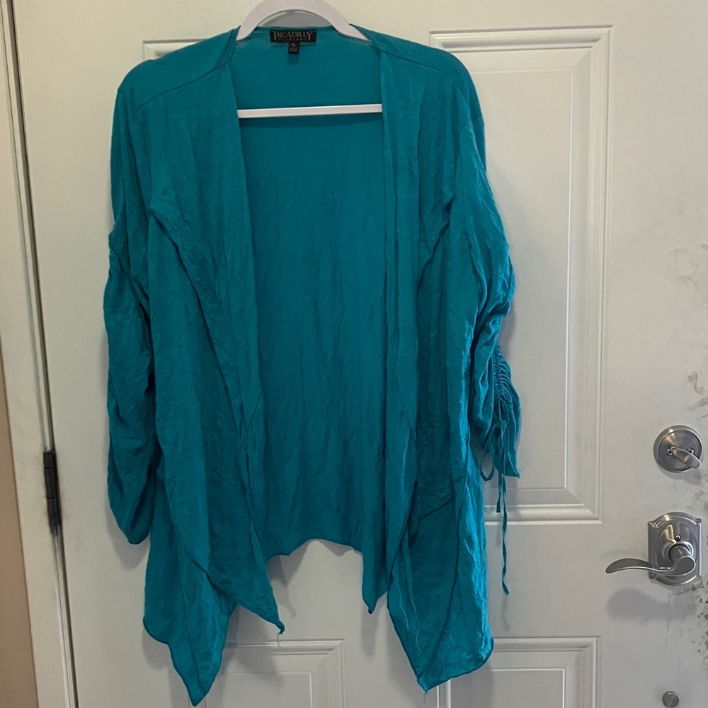Picadilly Fashion Open-Front Lightweight Cardigan XL